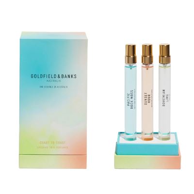 GOLDFIELD & BANKS Coast to Coast Sample Trio Perfume 3 x 10 ml